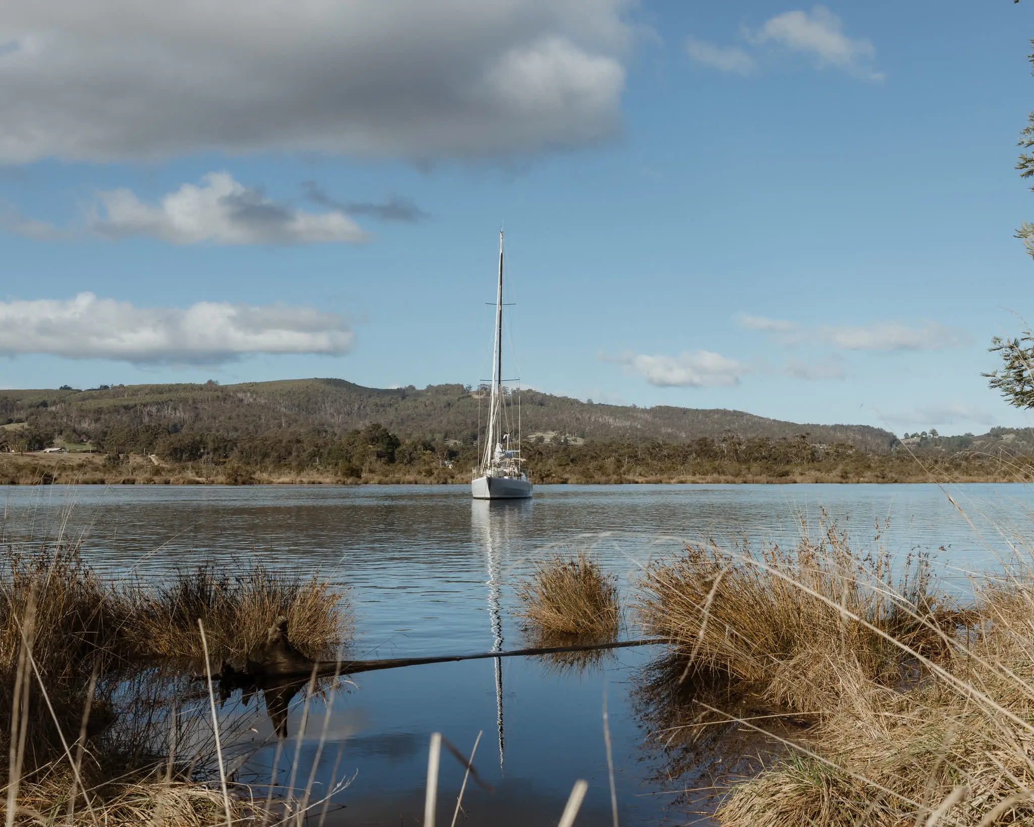 Boat Reflections Accomodation in the Huon Valley, photo by Tasmanian wedding celebrant Josh Withers